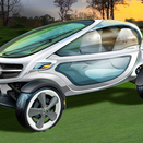 Mercedes-Benz Vision Golf Cart: Mercedes-Benz designt visionäres Golf Cart