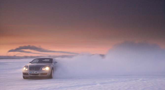 Bentley to Host Ice Driving Event in Finland with Continental GTs