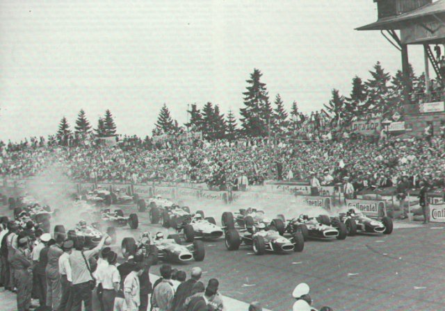 Nurburgring F1 1967 onboard lap