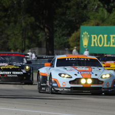 Aston Martin raced in the first several ALMS races for development