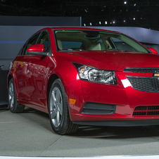 The Cruze diesel goes on sale in a few months in the US