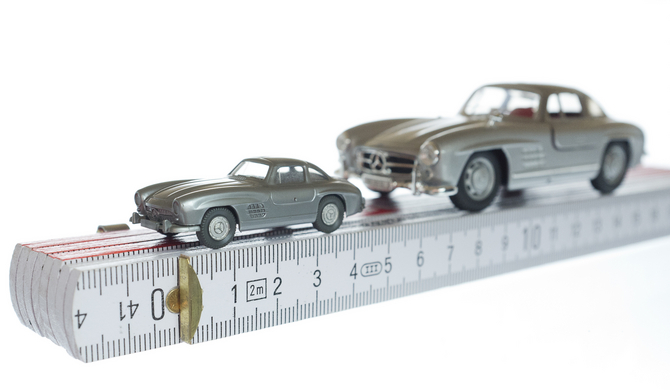 Larger cars tend to have more detail Larger cars tend to have more detail