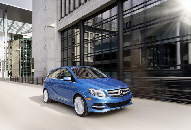 Mercedes is predicting that the B-Class Electric Drive will outsell the i3