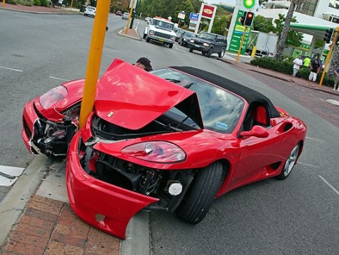 Vejam só este Ferrari...