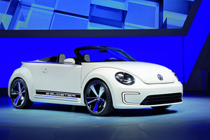 VW cut the roof off of the E-Bugster from Detriot