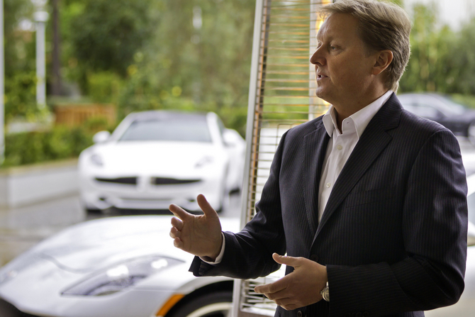 Fisker fundou a empresa e decidiu que chegou a hora de se afastar