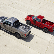 The truck will be available in two-wheel or four-wheel drive