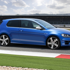 The Golf R represents the top of the range