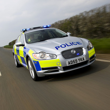 Jaguar XF Police Car