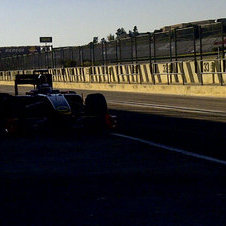 Raikkonen Takes to the Track for the First Time for Lotus