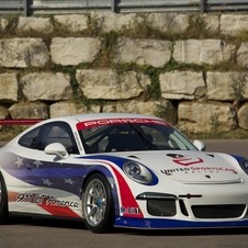 The car is based on the 911 GT3 Cup