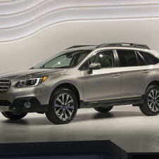 The new Outback was unveiled by Subaru as a more robust station wagon variant of the Legacy