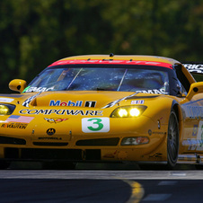 The C5-R went racing in 1999