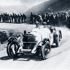 Caracciola in a Mercedes-Benz SSK in another race