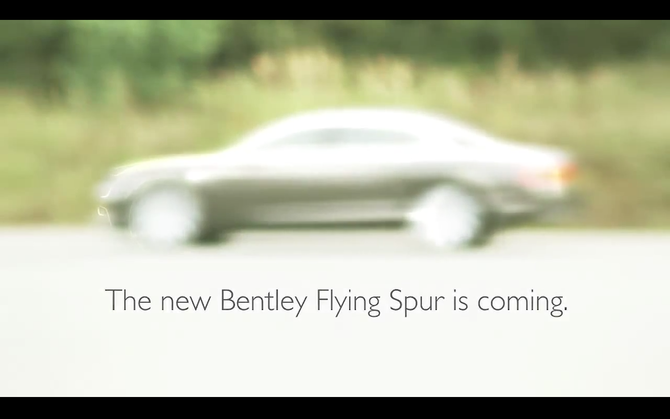 Bentley vai estrear o Flying Spur em Genebra