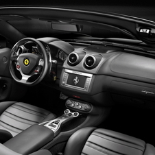 The interior is standard Ferrari luxury and can be ordered with bespoke luggage The interior is standard Ferrari luxury and can be ordered with bespoke luggage