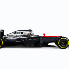 The MP4-30 is the only car that will compete with the Honda RA615H Hybrid engine in 2015