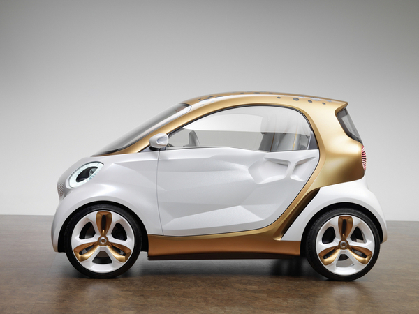 Os futuros fortwo e forfour serão baseados no protótipo forvision