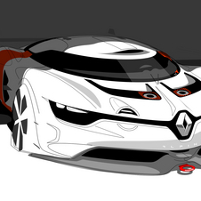 The original design sketch was lower and wider but quite similar The original design sketch was lower and wider but quite similar