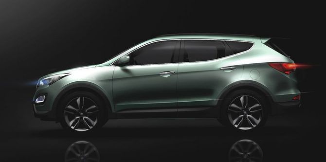 Next Hyundai Santa Fe Exterior Revealed on Twitter