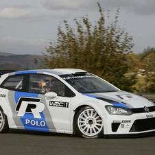 Volkswagen Testing Polo R WRC Car