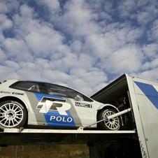 Volkswagen Testing Polo R WRC Car