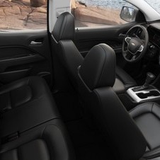 The interior layout is inspired by the Silverado