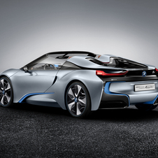 A BMW mostra um i8 Spyder mais próximo da produção A BMW mostra um i8 Spyder mais próximo da produção
