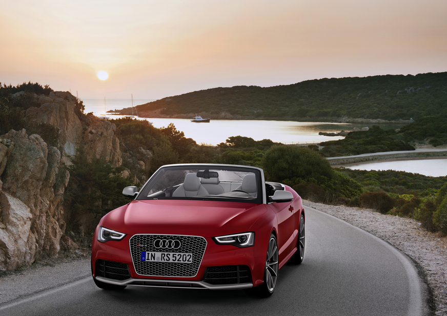 Mit dem RS5 Cabriolet kann man den RS5 nun oben-ohne fahren.