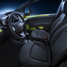 Chevy Spark Offers Inexpensive City Car with Motorcycle-tinged Interior