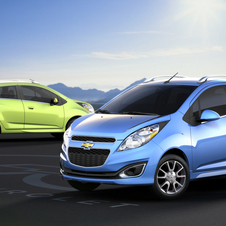 Chevy Spark Offers Inexpensive City Car with Motorcycle-tinged Interior