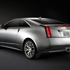 The CTS Coupe has sharp, angular lines that gives it an almost Lamborghini look