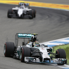 The German driver had a comfortable win in Hockenheim