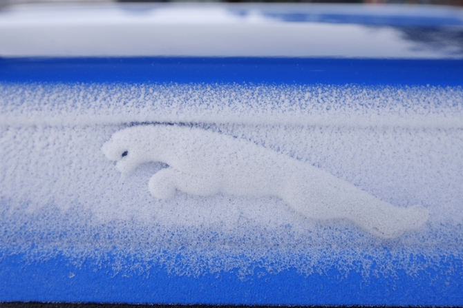 Jaguar XKR-S Takes a Drive Through the Finnish Snow