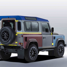 In all the Defender created by Paul Smith has exterior panels in 27 different colors