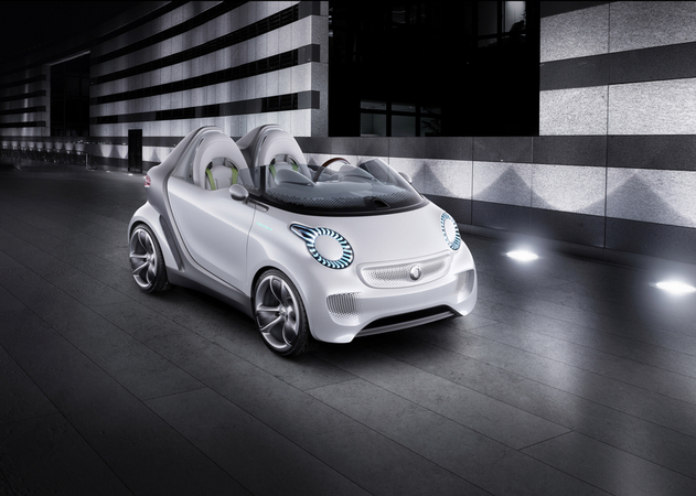 Throughout the last three years smart launched five concepts which are the design basis of the new fortwo and forfour