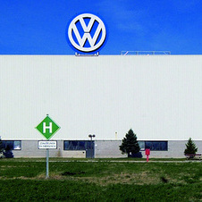 The Navarra factory is located outside of Pamplona, Spain