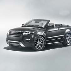 O Evoque Convertible foi apresentado em 2012