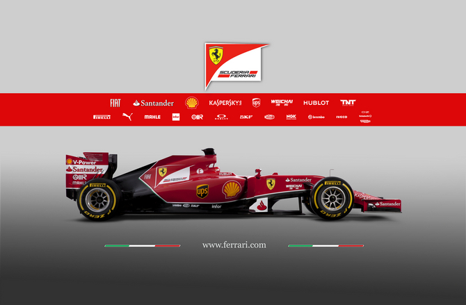 O F14 T tem um chassis e um nariz mais baixos, obrigado pelas novas regras para aumentar a segurança