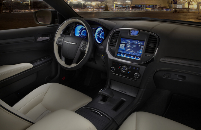 The Ruyi has dark chrome trim around the navigation system, door handles, air vents and instrument rings