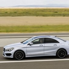 The front would be taken from the CLA-Class