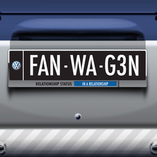 Fanwagen Facebook Car by Volkswagen