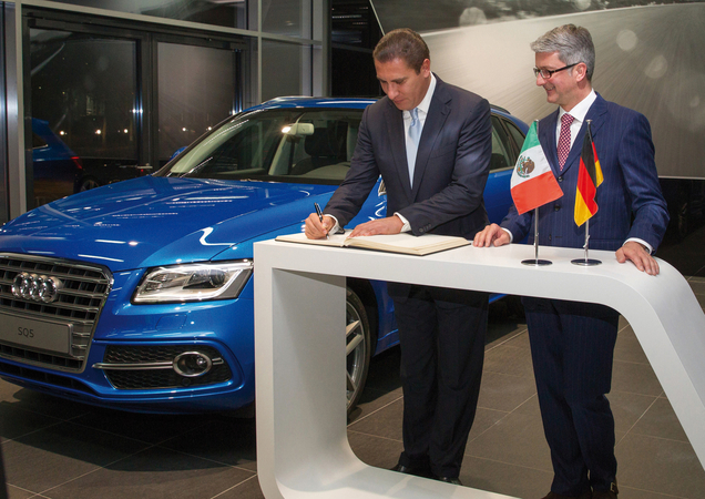 Audi will open its new Mexican factory in 2016 Audi will open its new Mexican factory in 2016
