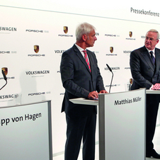 Porsche and Volkswagen finally merged last year