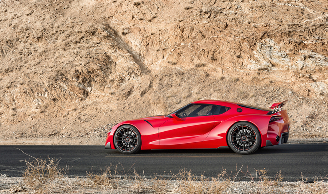 Designstudie Toyota FT-1 feiert Weltpremiere in Detroit