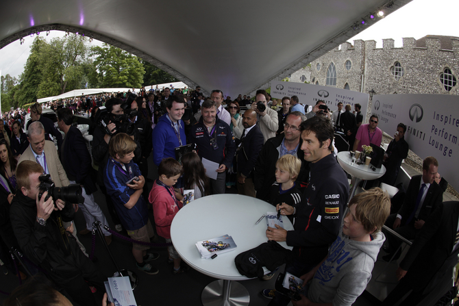 Infiniti au Festival de vitesse de Goodwood