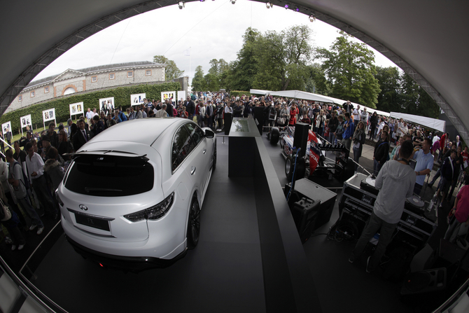 Infiniti au Festival de vitesse de Goodwood