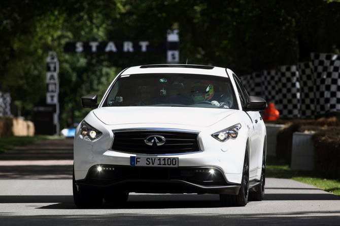 FX Vettel Edition au Festival de vitesse de Goodwood