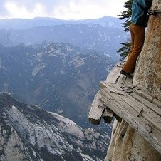 Monte Huashan: o caminho mais perigoso do mundo