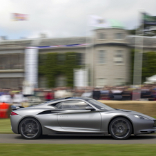 EMERG-E prototype au Festival de vitesse de Goodwood